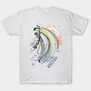 Abstract Paint T-Shirt